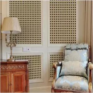 3D 인조 라탄 벽지 59인치 x 17.32인치 필 앤 스틱 자동 접착식 탈착식 방수 벽 스티커 캐비닛 침실 거실