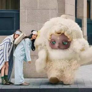 정품 팝마트 공식 스컬판다 시어터 블라인드 비닐 할로윈 토이 팬 선물