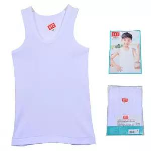 면100프로 BYC 믿을수 남아속옷 있는 백색 남아동 골런닝 남아동런닝 아동런닝