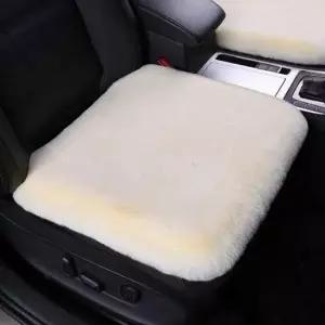 차량용 털방석 극세사 겨울 시트 앞좌석 뒷좌석 방석 세트