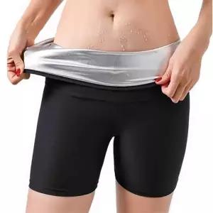 복부부분 땀복 코팅 가볍고 편안한 착용감 3부 레깅스 (HSJ-WFFKKY3