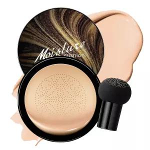 버섯 머리 에어 쿠션 CC 크림 - 성숙한 피부 보습 컨실러를 위한 타투 커버 메이크업 워터프루프로 오래