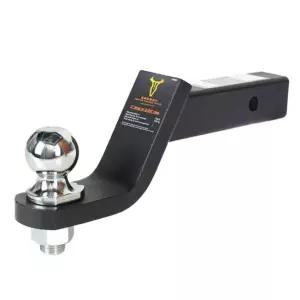 트레일러 히치 카라반 차박 캠핑 마운트 볼 블랙 암 유럽식 고리 차량 후크