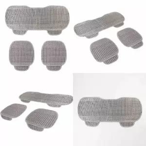 쿨시트 방석 세트 차량용 운전석 체온조절 쿨링 3종세트