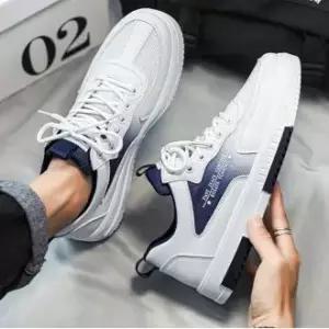 남성 화이트 슈즈 여름 캐주얼 학생 에어 메쉬 보드화 패션 스포티 키높이 남자