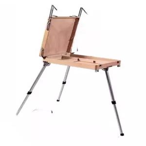휴대용 이젤 테이블 미술 취미 접이식 화판 유화 입시
