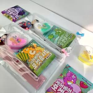 [보리보리/베베비치]베베비치 어린이집 유치원 생일 답례품 단체 어린이날 하트슬라임 선물 세트 구디백