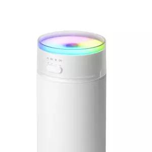 무선 무드등 가습기 저소음 두가지 분사 모드 이퀄라이저 LED C타입 충전 침실용 사무실 탁상 차량용밝기조