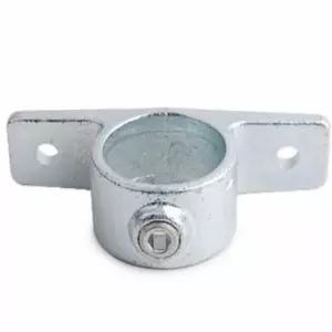 다용도 파이프클램프 실버 스텐 연결 원형조인트 파이프랙 소켓 메탈 조립 자재 인테리어 배관 아시바