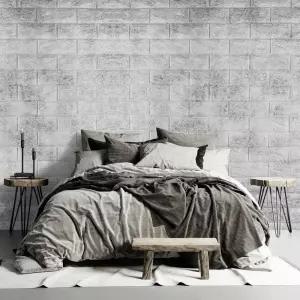 셀프 인테리어 단열벽지 10mm 2.5m 진그레이 벽돌무늬 폼블럭난방 포인트도배지 붙이는재 교체 결로 붙이는