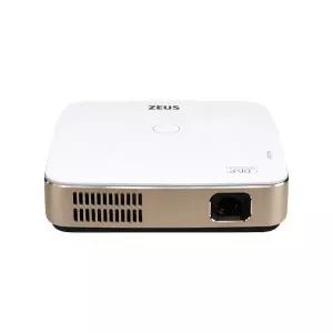 제우스 A500 스마트 미니빔 프로젝터 캠핑 휴대용 홈시어터