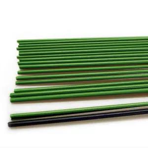 식물고정지지대 고품질의 화분지주대 12호 10개홀더 코팅철사대 꽃지 뼈대 녹색지 막대지 고정대 지주대 토