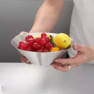 티타늄 샐러드볼 요거트볼그릇 굽찬기