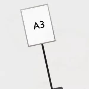 사인스탠드 A3 안내판 개폐식 POP 거치대 행사용 포스터 스탠드 전시회 거치대 게시판