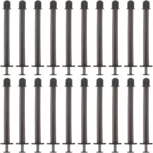여성 남성 및 커플을 위한 원형 캡이 있는 ARTIBETTER 일회용 윤활유 튜브 어플리케이터 플라스틱 크림 젤
