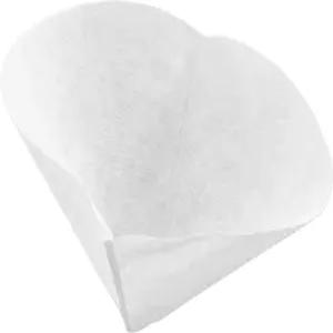 100팩 상업용 10인치 딥 프라이어 오일 필터 메이플 시럽 밀랍 그리스 콘 레스토랑 카페 푸드 트럭 호텔에