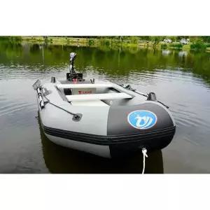 고무 보트 6인용 대형 낚시보트 계곡 선외기 8인용