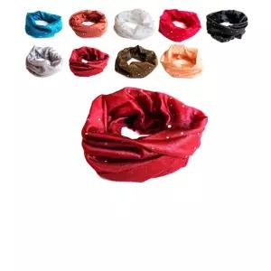 펄 장식이 있어 포인트 연출이 가능한 스카프 X 10개쿨마스크 이어홀 여름넥워머 목토시 햇빛 골프머프 등