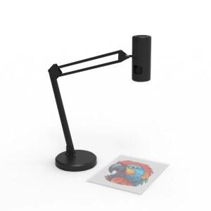 케익 빔프로젝터 레터링 휴대용 3세대 드로잉빔 스케치 방지 거치대 도안 꽃01 그림