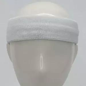 스포츠헤어밴드 테니스 땀흡수 운동머리띠 흰색