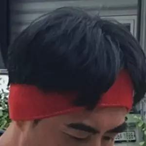 스포츠헤어밴드 테니스 땀흡수 운동머리띠 랜덤컬러