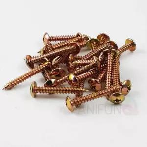 4mm 트러스피스 4x14 목공 침대볼트 십자 머리 우산 둥근볼트 둥근 나사 가구 목재