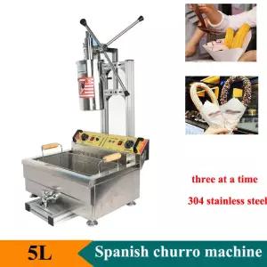 5L 츄러스 메이커 기계 스페인어 전기 장비 만들기 스낵