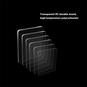 3-10mm 투명 솔리드 폴리카보네이트 시트 고강도 내구성 보드 / 건축 및 기계용 PC 경질 플라스틱 판