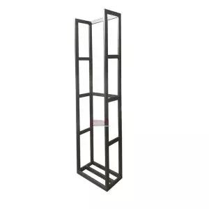 화로 글램핑 나무 보관대 불멍 철제 수납 땔감 이동식 거치대 장작