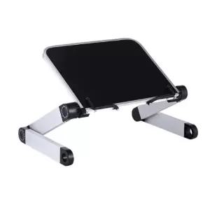 접이식 노트북 거치대 멀티테이블 사무용 및 홈오피스 최적화다각도받침대 휴대용쿨러 고정홀더 받침대 모