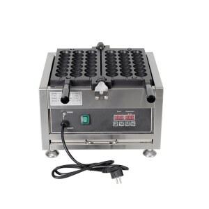 상업용 가스 삼격 계란 전기 기계 와플 가열 꼬치 뒤집기