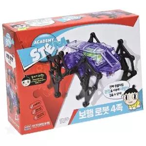 사족보행 메카닉 로봇완구 조립형 전동작동 어린이 과학교구 남자아이 실내놀이 선물용
