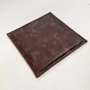 [골드스마일]TBZ 더크린 베이스 레자방석 브라운 레자방석 기도방석