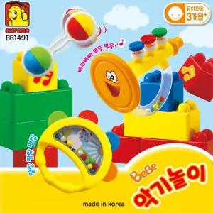 음악놀이 장난감 악기블록 조립놀이 멜로디완구 생일선물 어린이집 유아블럭 여아