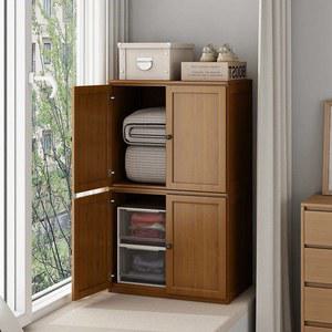 싱글 장롱 앤틱 미니 붙박이장 단일 낮은 침실 깊이 원목이불장