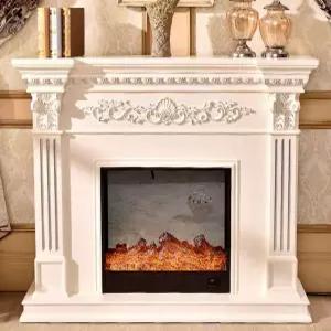 인테리어벽난로 엔틱콘솔 빈티지장식장 선반 프렌치 유럽풍 촬영소품 거실