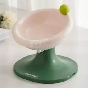 [반려] 높이조절 1P 밥그릇 아이스크림 강아지 세라믹 식기