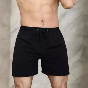 [옷자락]남녀 공용 여름 휴가 수영 3부 밴딩 숏팬츠