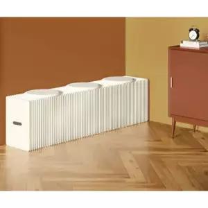 접이식 의자 종이 대기 로비 전시회 우드 라운지 아코디언 높이 간이 체어 카페 가구 벤치