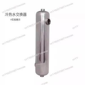 T형 열교환기 수영장 튜브 스파용 냉온수 스테인리스 스틸 3개