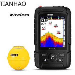 뉴 오퍼 초음파 로렌스 컬러 스크린 소나 무선 비주얼 HD 수중 휴대용 어군탐지기