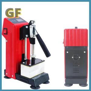 휴대용 듀얼 히팅 플레이트 오일 추출기 수동 송진 프레스, 간편한 작동, 1 톤 열 기계, CH2034, 612cm, 2.