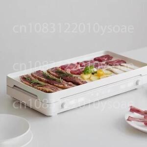 더블 스토브 인덕션 쿠커 다기능 요리 냄비 바베큐 가정용 소형 전기 베이킹 팬 가전제품