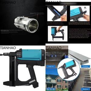 7.2V 리튬 배터리용 GSR40 자동 공압 네일러, 와이어 슬롯이  강철 프레임용 가스 헤비 듀티