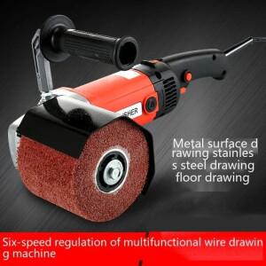 페인트 드로잉 기계, 내구성이 뛰어난 고출력 스테인레스 스틸 전기 그라인더, 거울 연마