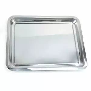 스텐 사각 쟁반 5호 업소용 식판 가정용 급식 초등학교 식사용 판 스텐식판