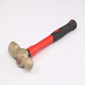 오크 브랜드 스파크 무 알루미늄 청동 볼 페인 해머 1.5kg 빨간색/검정색 Fibergalss 손잡이 포함 상품