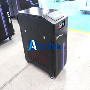 더블 200W 펄스 레이저 클리너 산업용 금형 녹 제거 청소 오일 페인트 고무 목재 가구용