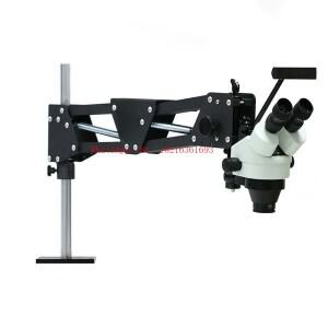 보석 다각도 텔레스코픽 마이크로 인레이 머신 스프링 브래킷 연속 줌 현미경