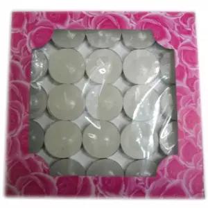 향초티라이트 티라이트 양초 무향 50pcs/007901 인테 촛대구 주물촛대